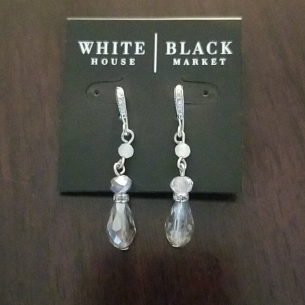 White House Black Market drop earrings